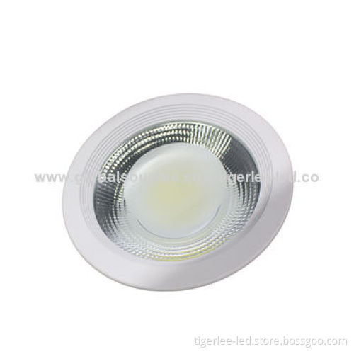COB LED downlight with CE/RoHS approvals, recessed type, Epistar chip, 3-year warranty, CRI>80